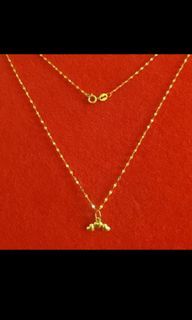 18k gold necklace