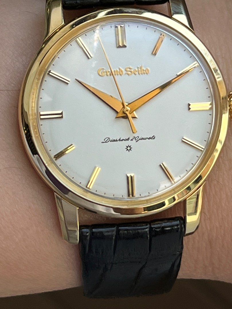 18k GRAND SEIKO SBGW004 Carousell