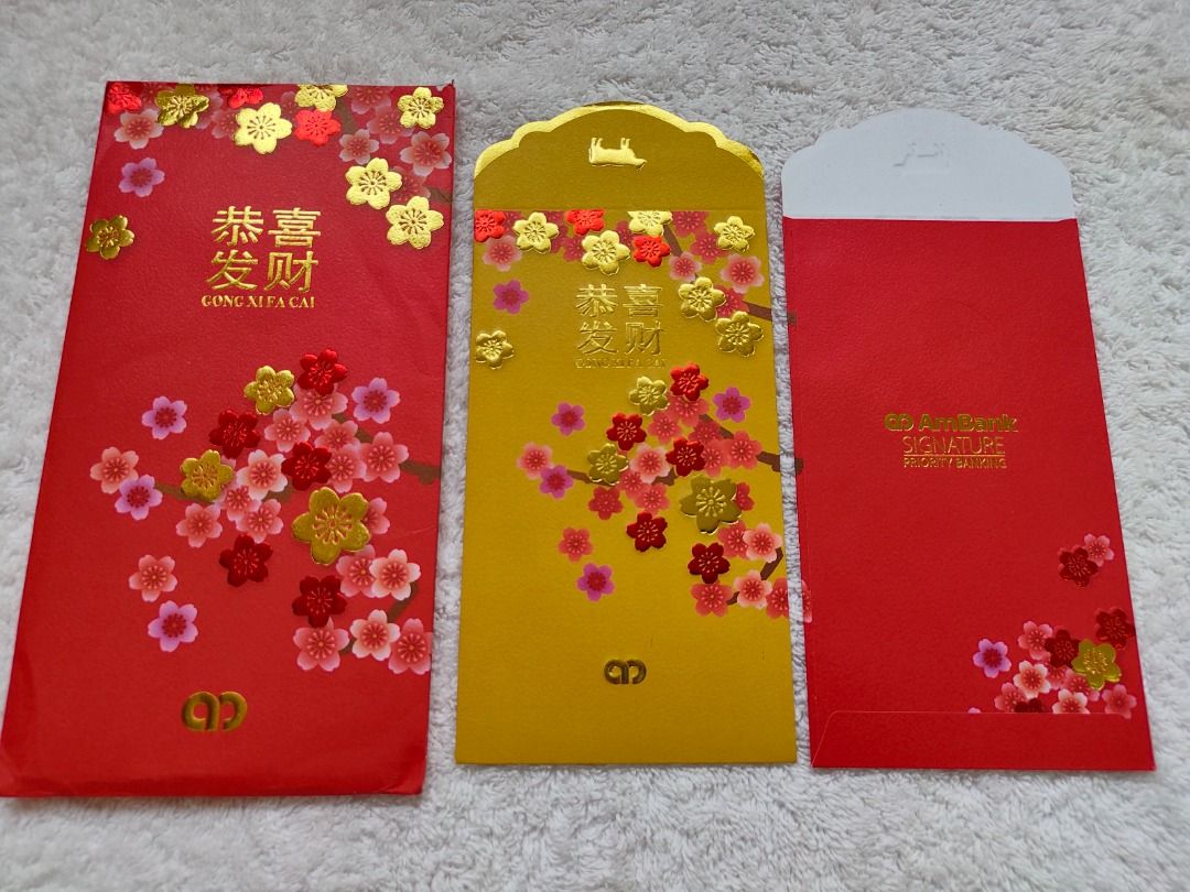 2021 AmBank Signature Priority Banking Red Packet (1 pack-7 pcs ...