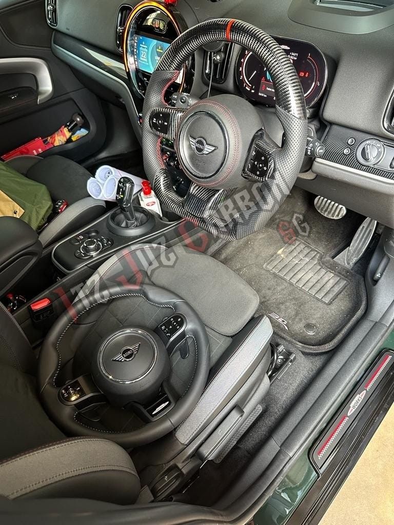 2022 Mini Cooper F60 JCW Carbon fiber steering wheel Interior
