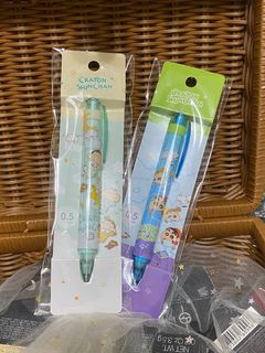 全新❤️正版授權 蠟筆小新 自動鉛筆 果凍胖胖筆 文具 自動筆 2入售 7-11賣貨便免運
