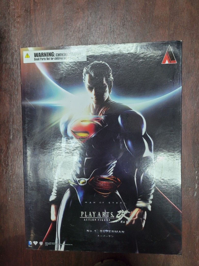 新品 未開封 MAN OF STEEL PLAY ARTS改 スーパーマン-