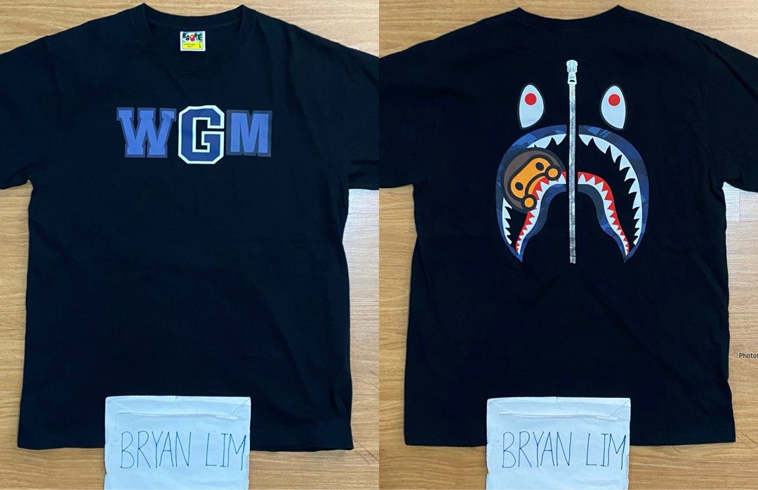 Bape wgm tee shop