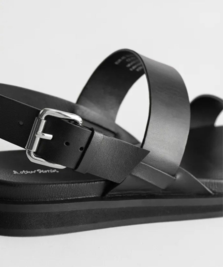 Other Stories Diagonal slingback sandals Women s Fashion