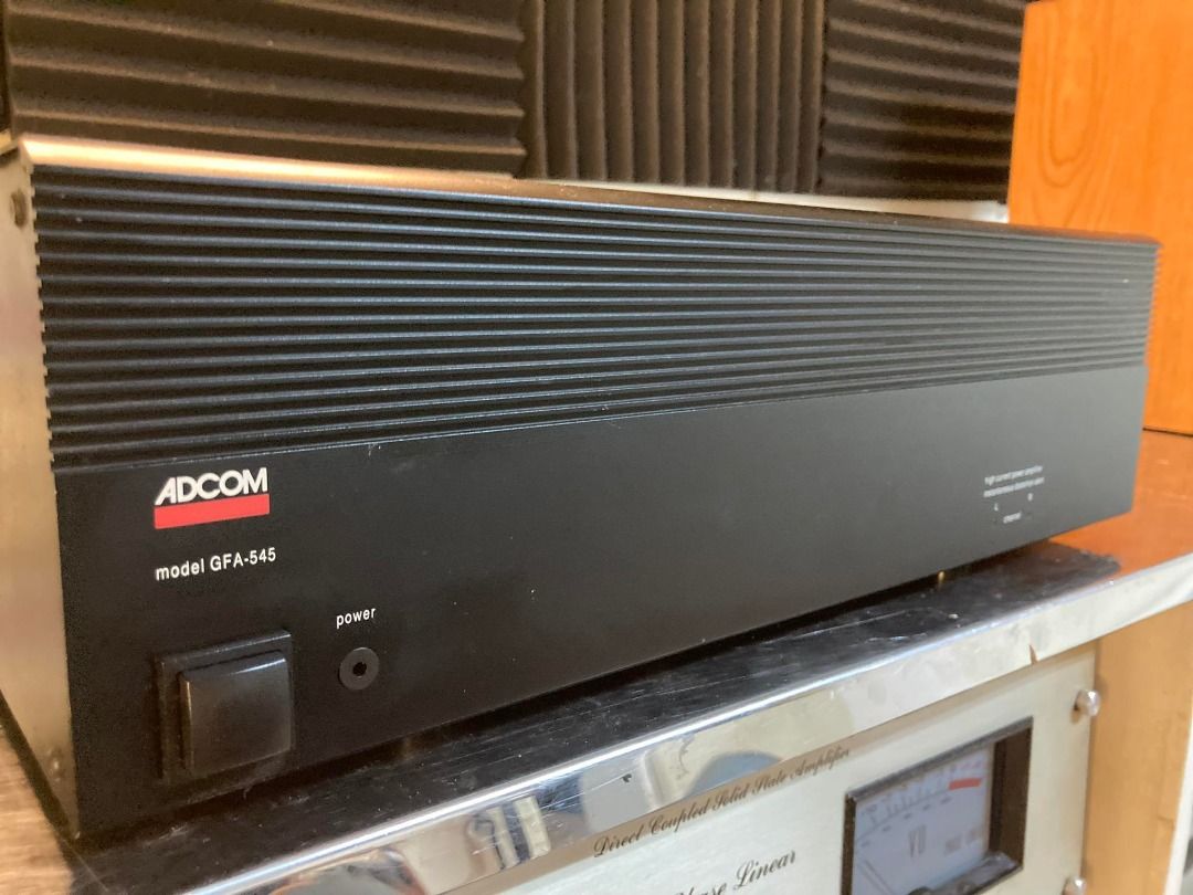 ADCOM GFA-545 Power Amplifier 110V 100W, Audio, Soundbars, Speakers ...