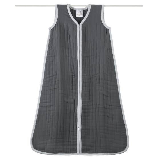 Aden and Anais sleepsack Gray, Babies & Kids, Babies & Kids Fashion
