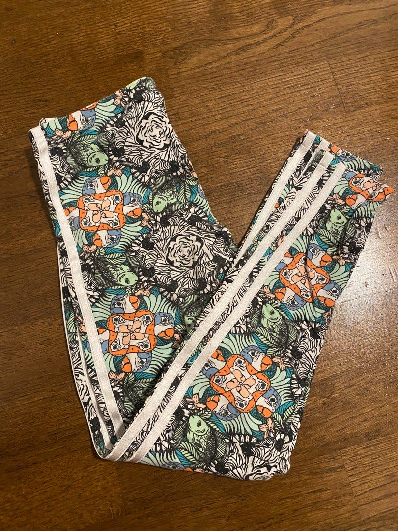 adidas Girls Zoo Animal Print Legging size Women s Fashion