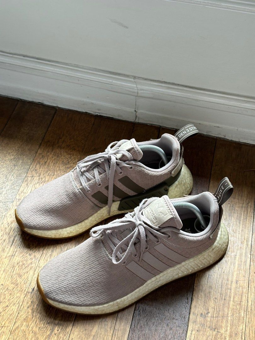 Adidas NMD R2 Beige Men s Fashion Footwear Sneakers on Carousell