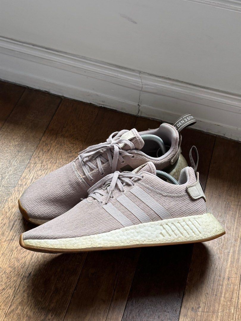 Adidas NMD R2 Beige Men s Fashion Footwear Sneakers on Carousell