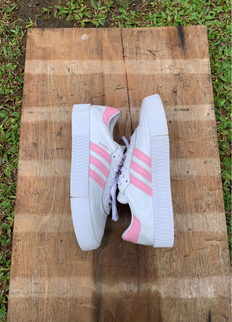 Adidas sambarose, Women's Fashion, Footwear, Sneakers on Carousell