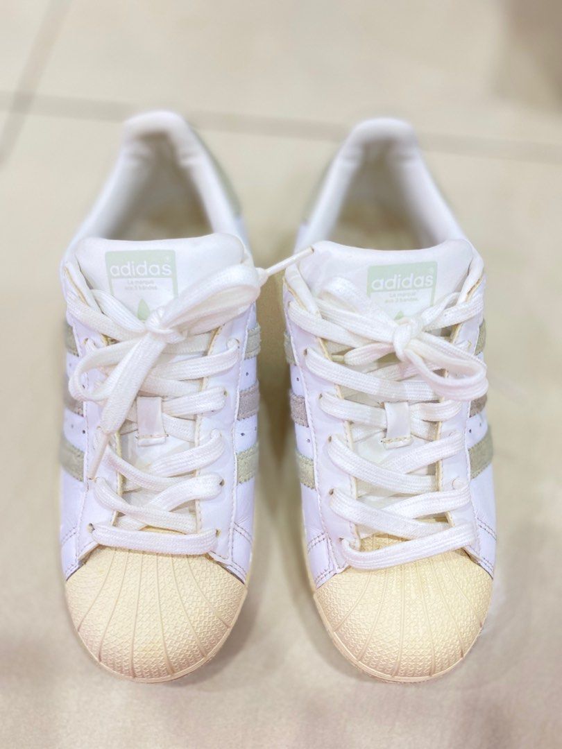 superstar 80s trainers white ecru white