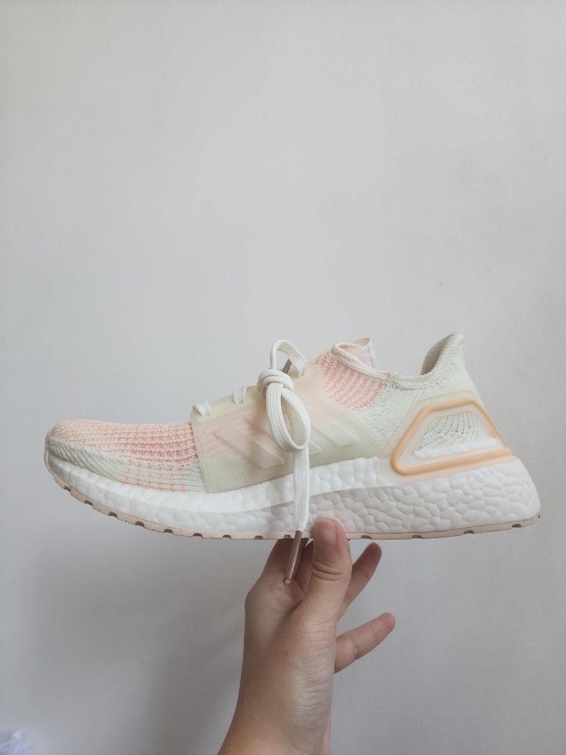 Adidas ultraboost 19 off white glow orange cheap