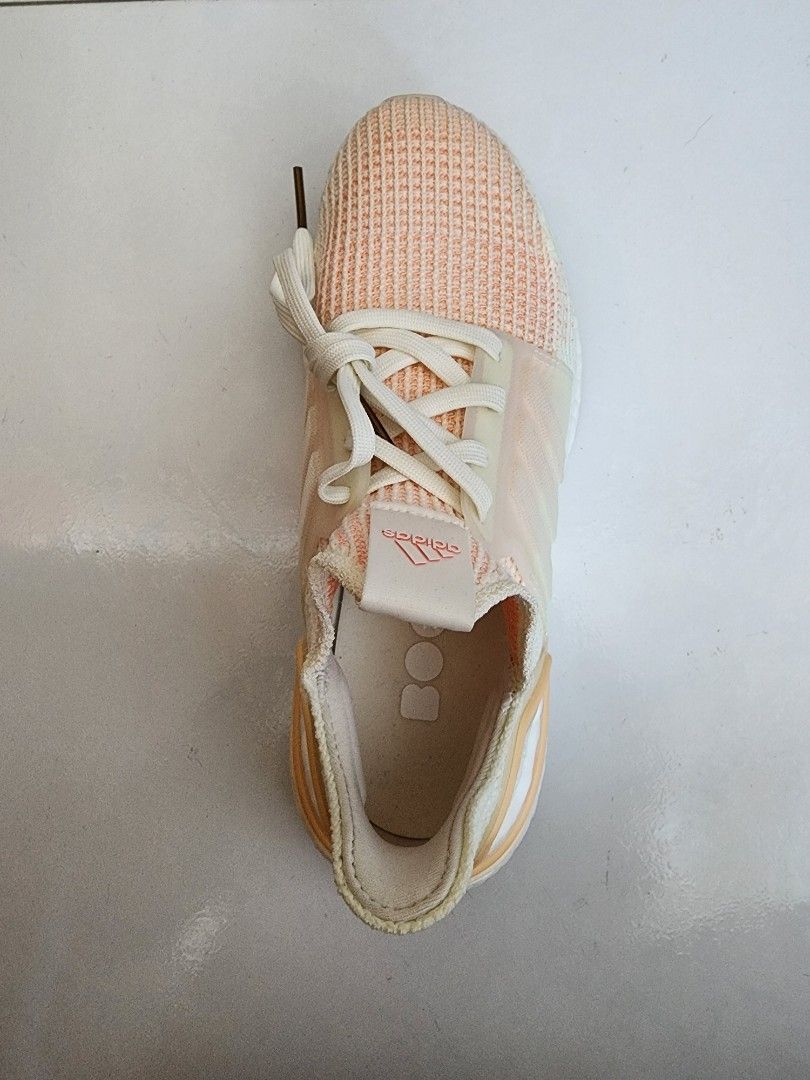 Off white top glow orange ultraboost