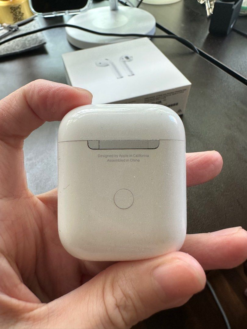 Airpods with wireless charging case, Audio, Earphones on Carousell