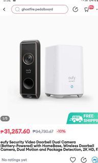 ANKER EUFY SECURITY CAMERA with doorbell from U.S