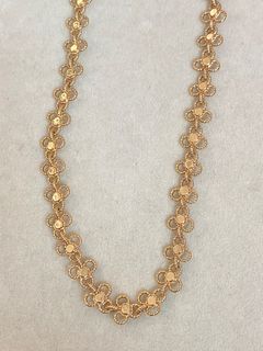 🇺🇸 ANN TAYLOR LONG GOLD NECKLACE