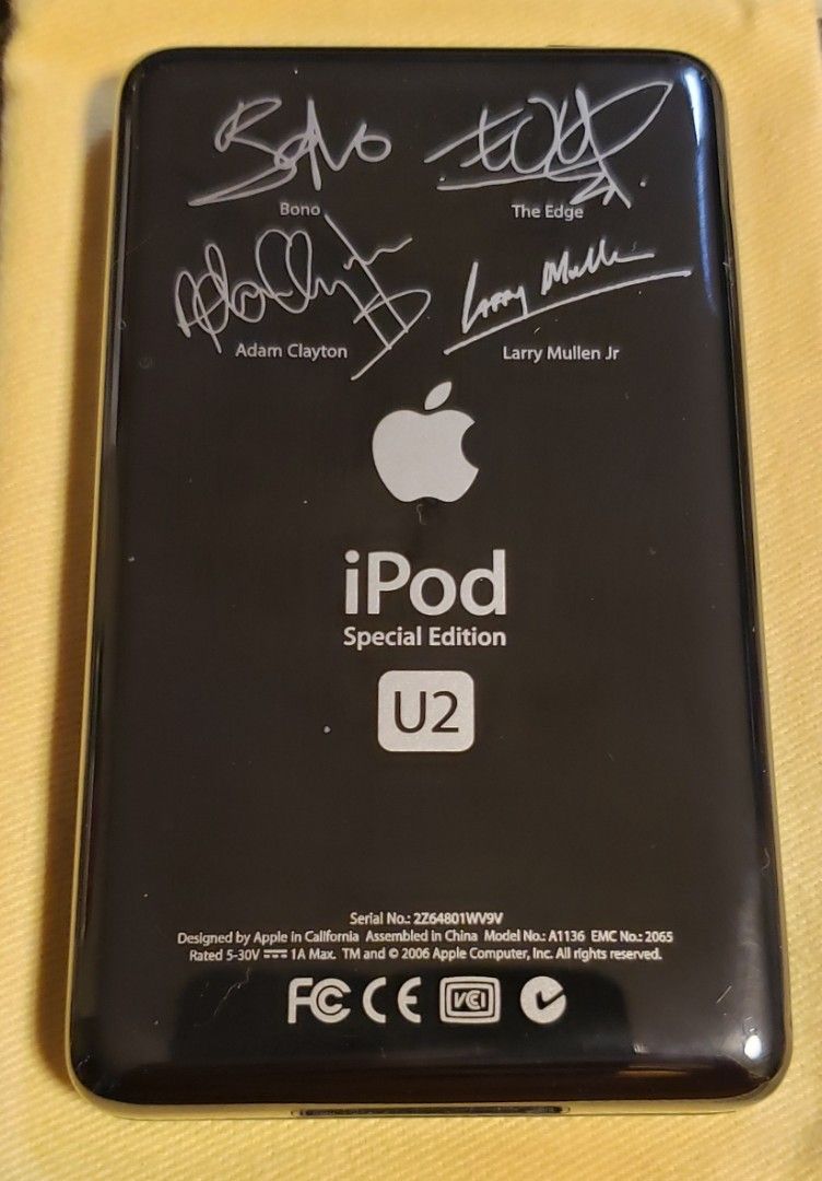 当社の Gray iPod classic 80GB U2 special years Elite 30GB U2 Video 