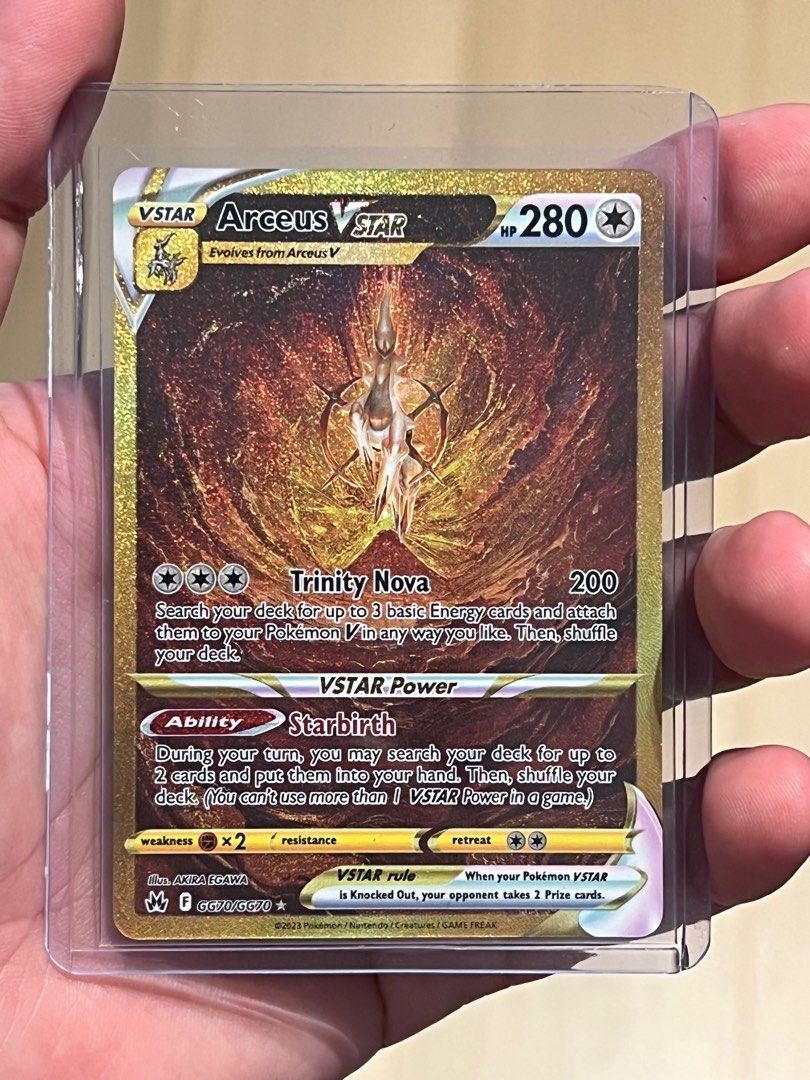 Arceus VSTAR #GG70 - Pokmon Crown Zenith Card, Everything Else on Carousell Arceus VSTAR #GG70 - Pokmon Crown Zenith Card, Everything Else on Carousell