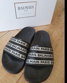 Authentic Balmain sandal slides sz 37