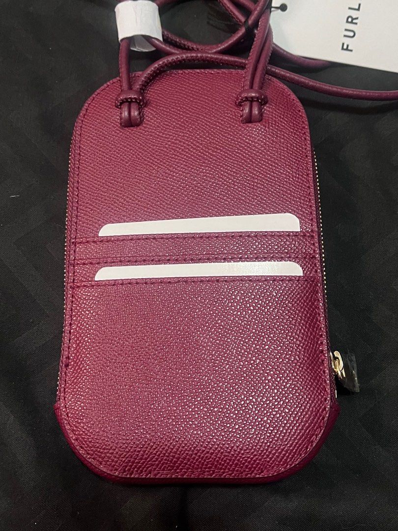 Authentic Furla Leather Crossbody Phone Sling Bag on Carousell