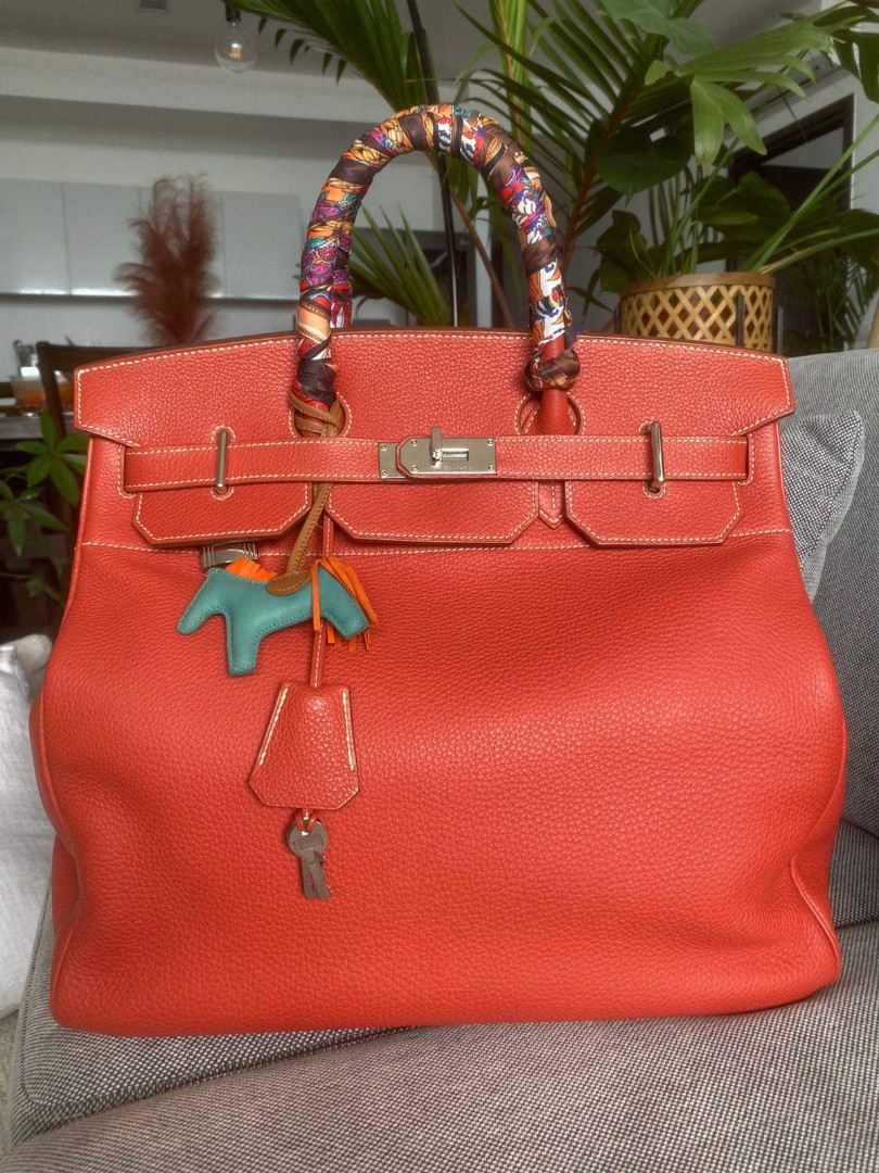 FAST DEAL! Authentic Hermes Birkin HAC 55 (Haut À Courroies), Luxury, Bags  & Wallets on Carousell