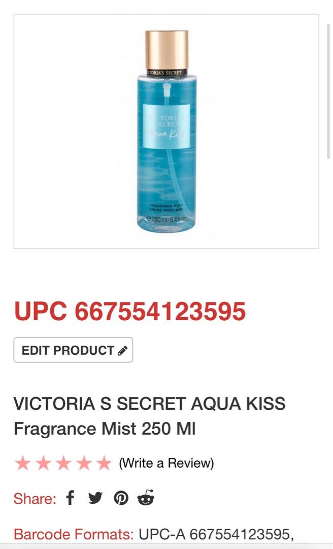 Authentic Victoria Secret perfume wt barcode on Carousell