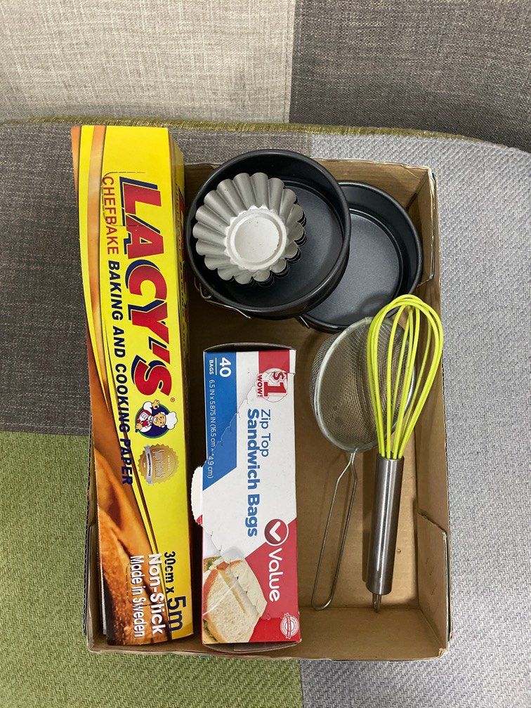 Baking tools for cheesecake / egg tarts, Furniture & Home Living, Kitchenware & Tableware