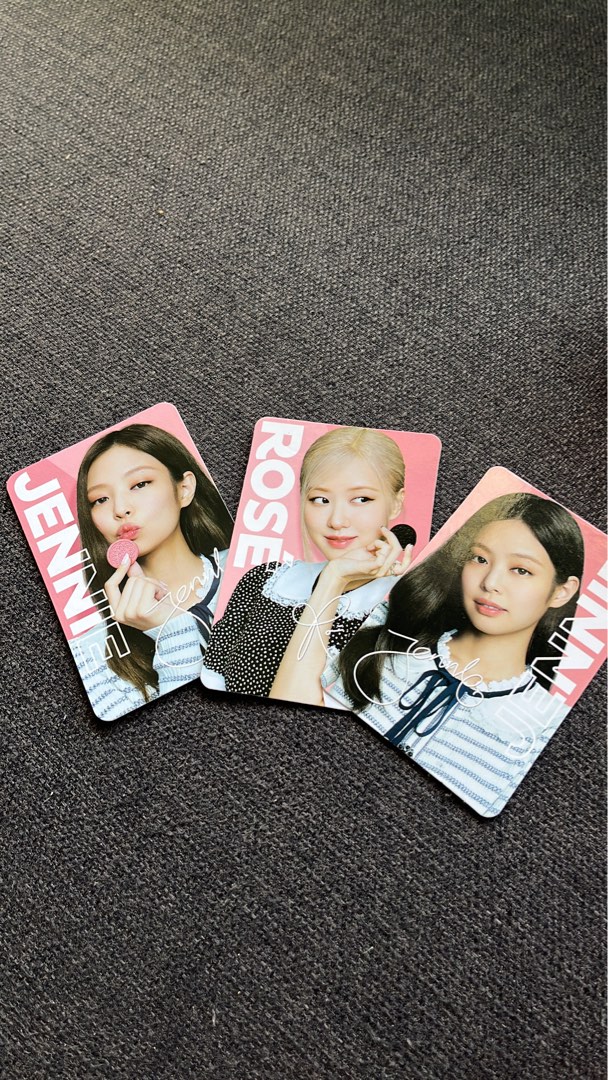 black pink, Hobbies & Toys, Memorabilia & Collectibles, J-pop on Carousell