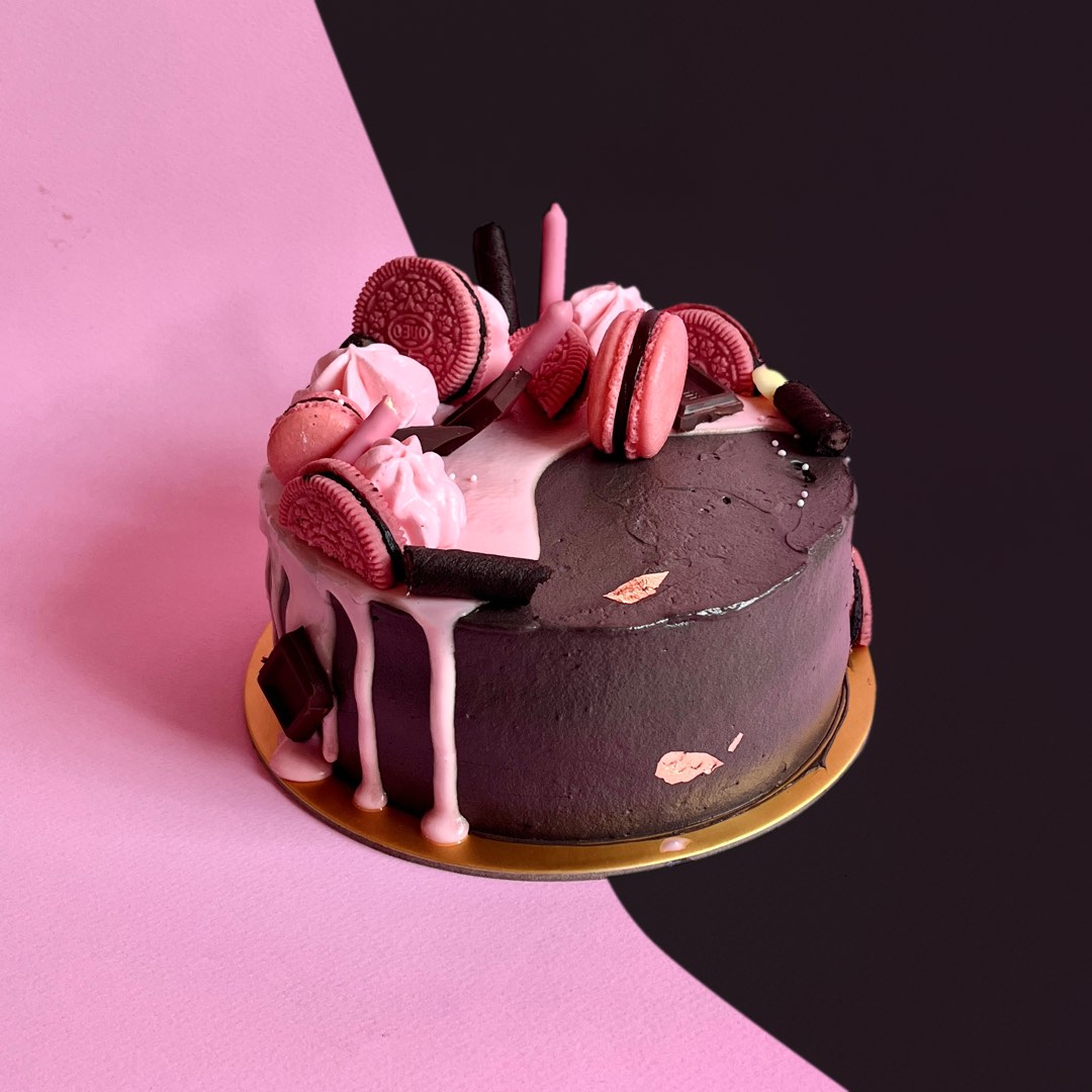 BLACKPINK Cake, Food & Drinks, Homemade Bakes on Carousell