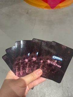 blackpink oreo photo cards