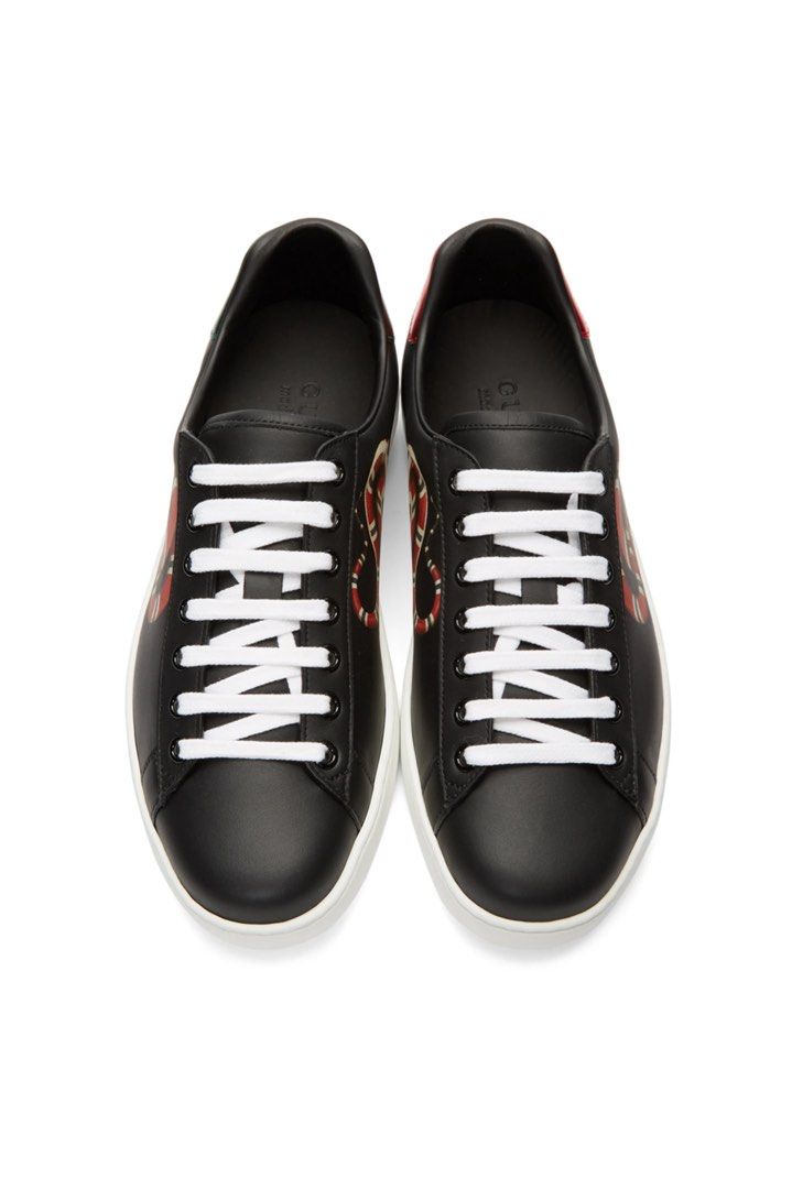 Gucci men's snake hot sale sneakers