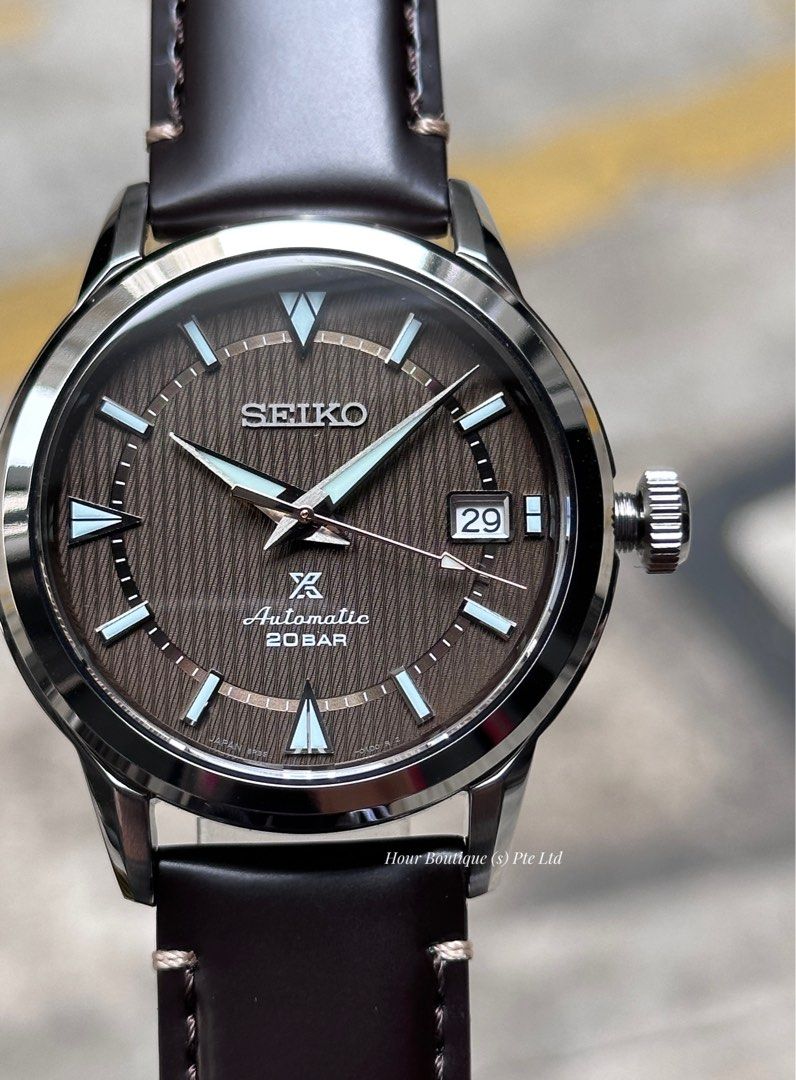 Brand New Seiko Alpinist Brown Dial Automatic Watch SBDC161, Men's ...
