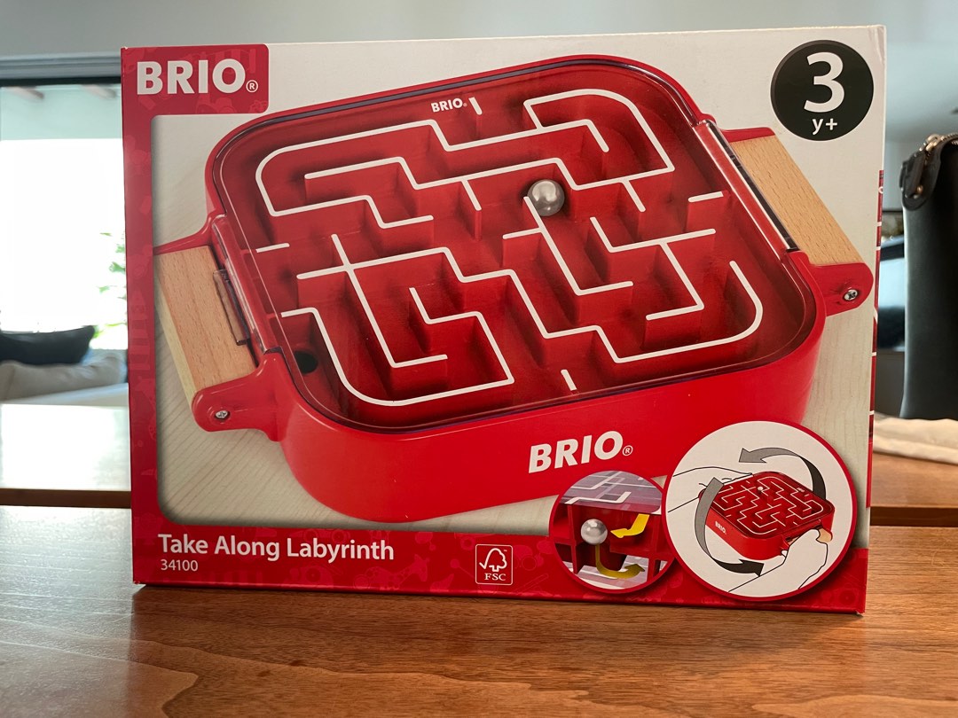 BRIO Take Along Labyrinth, Hobbies & Toys, Toys & Games on Carousell