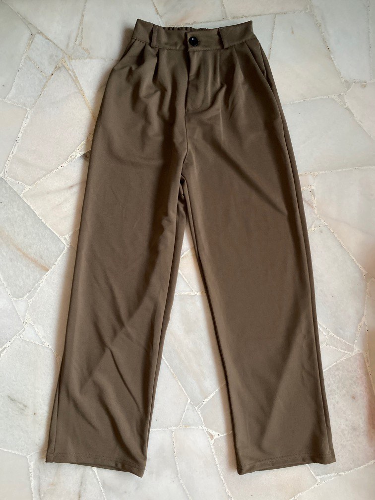 brown-pants-women-s-fashion-bottoms-other-bottoms-on-carousell