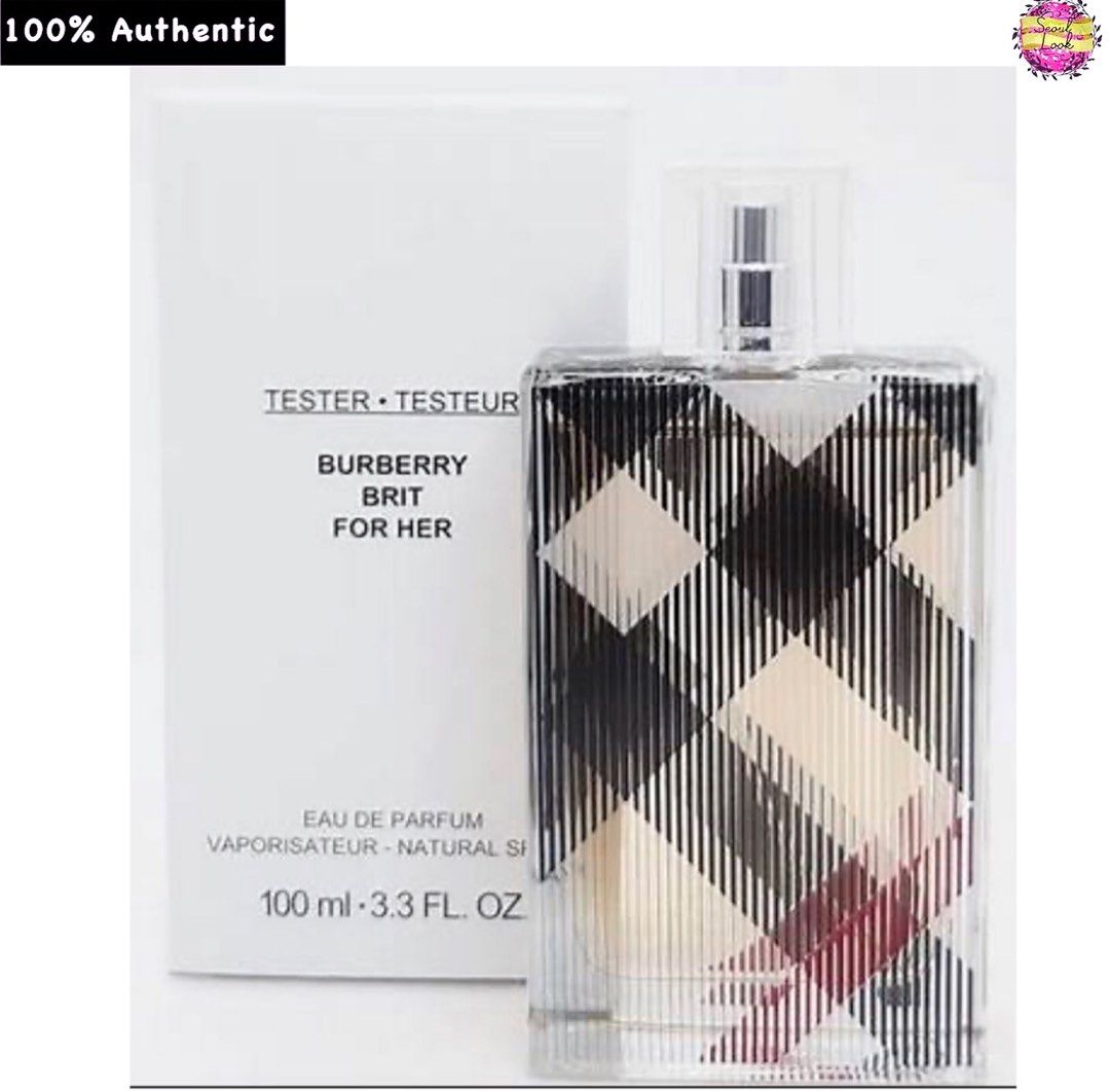 Burberry brit on sale for her tester