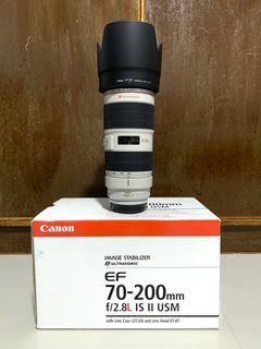 Canon 70-200mm f2.8 L is ii usm version 2 lens