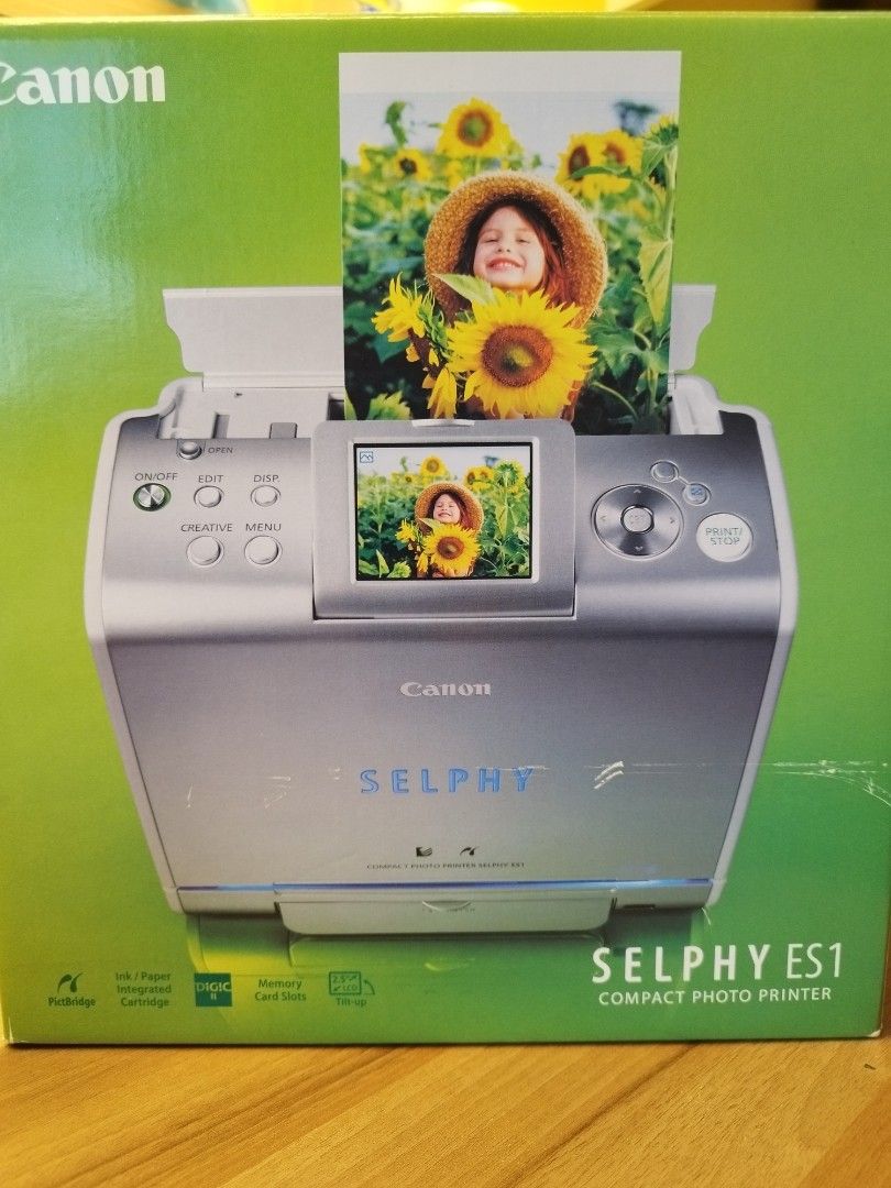 Canon Selphy ES1 Compact Photo Printer, Computers & Tech, Printers