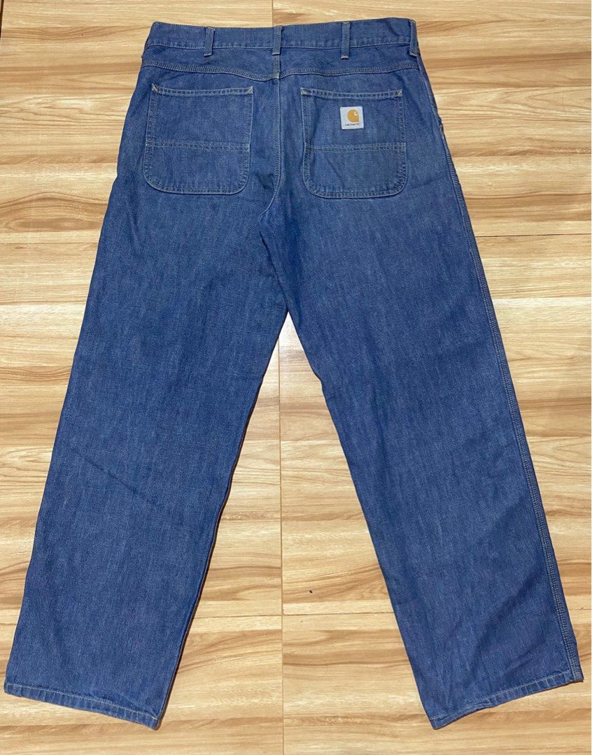 Carhartt pants, Men's Fashion, Bottoms, Jeans on Carousell