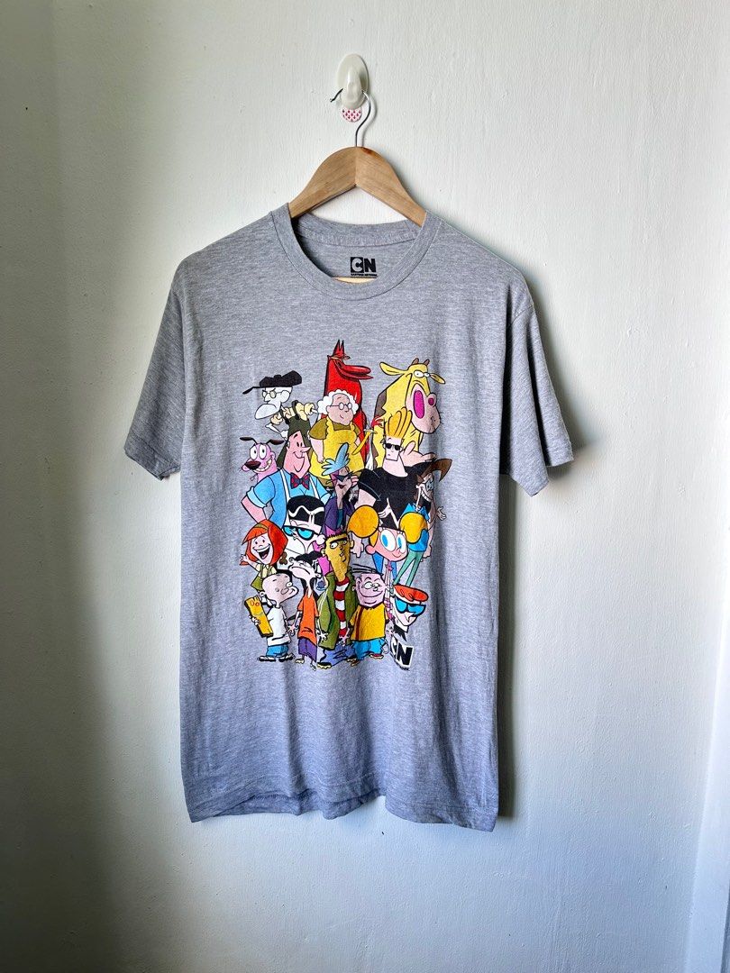 Cartoon Network Full Character Vintage Style Shirt, Men'S Fashion, Tops &  Sets, Tshirts & Polo Shirts On Carousell
