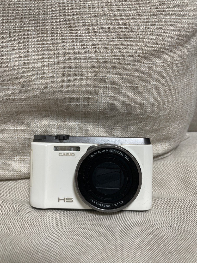 Casio Exilim Hs Ex-zr1100 白色可反mon 自拍神器美顏相機, 攝影器材 