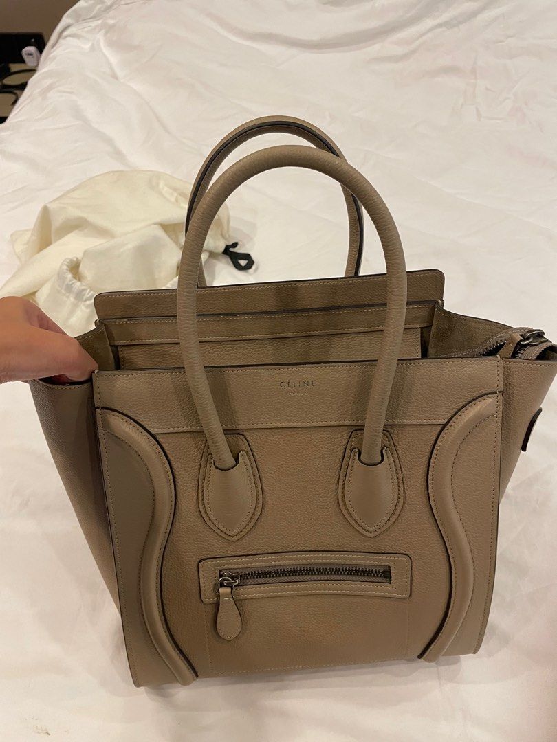 Celine dune sale micro luggage tote