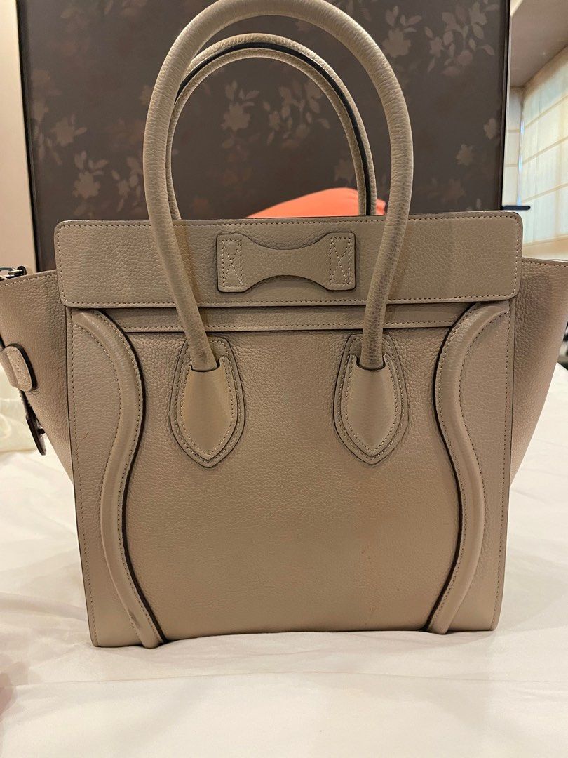 Celine dune cheap micro luggage tote