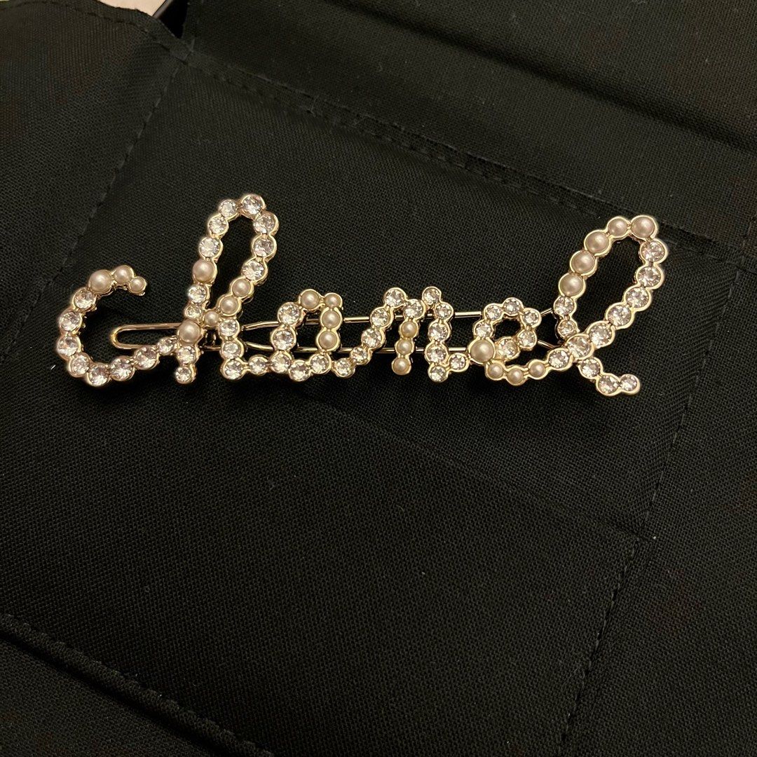 全新未使用Chanel髮夾