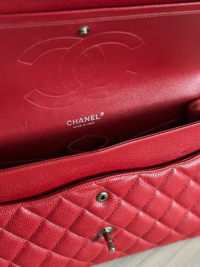Chanel Jumbo double flap SHW, Luxury, Bags & Wallets on Carousell