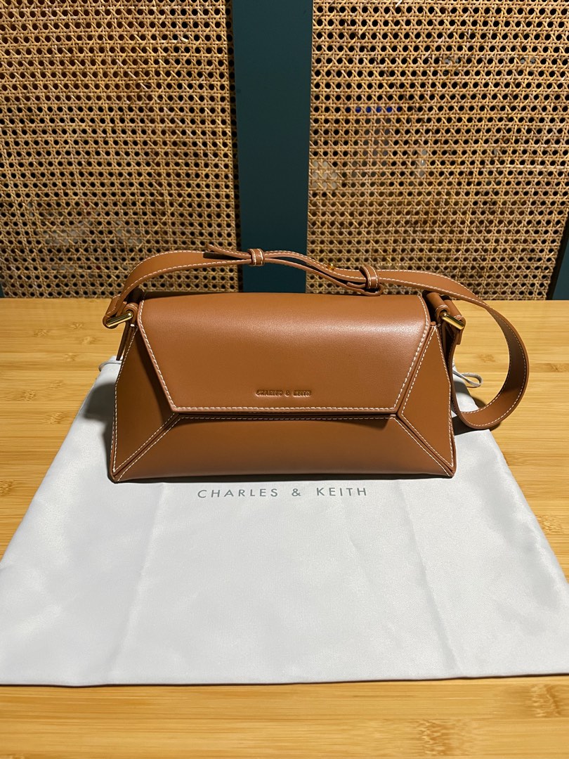 Charles and keith geometric bag deals