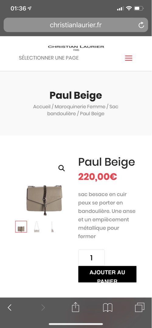 Christian Laurier, 女裝, 手袋及銀包, 多用途袋 Carousell