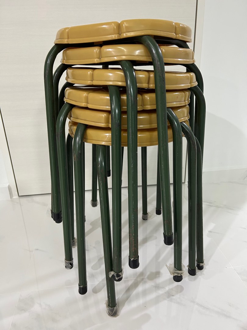 Stackable stools, Furniture & Home Living, Furniture, Chairs on Carousell