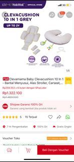 Clevamama baby clevacushion 10 in 1