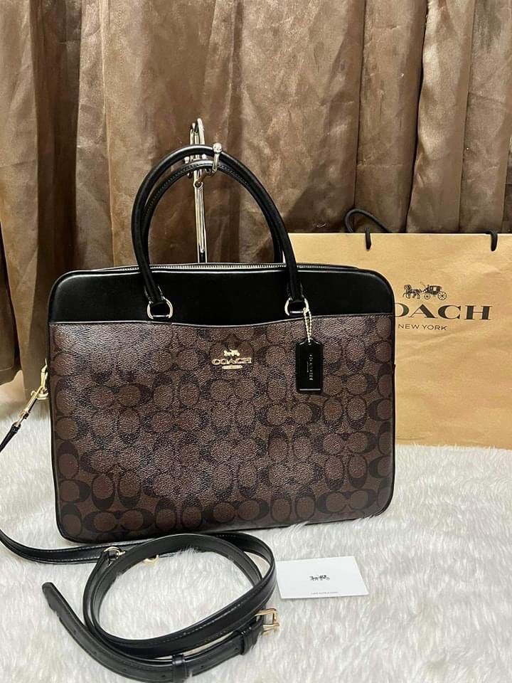 Coach laptop bag on Carousell