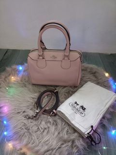 Coach Mini Bennett Satchel Pink Carnation
